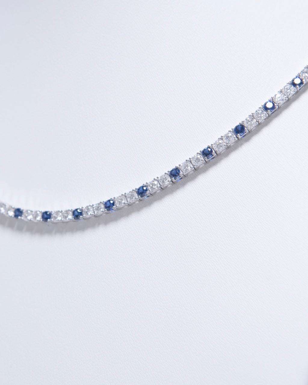 The Duet Tennis Necklace