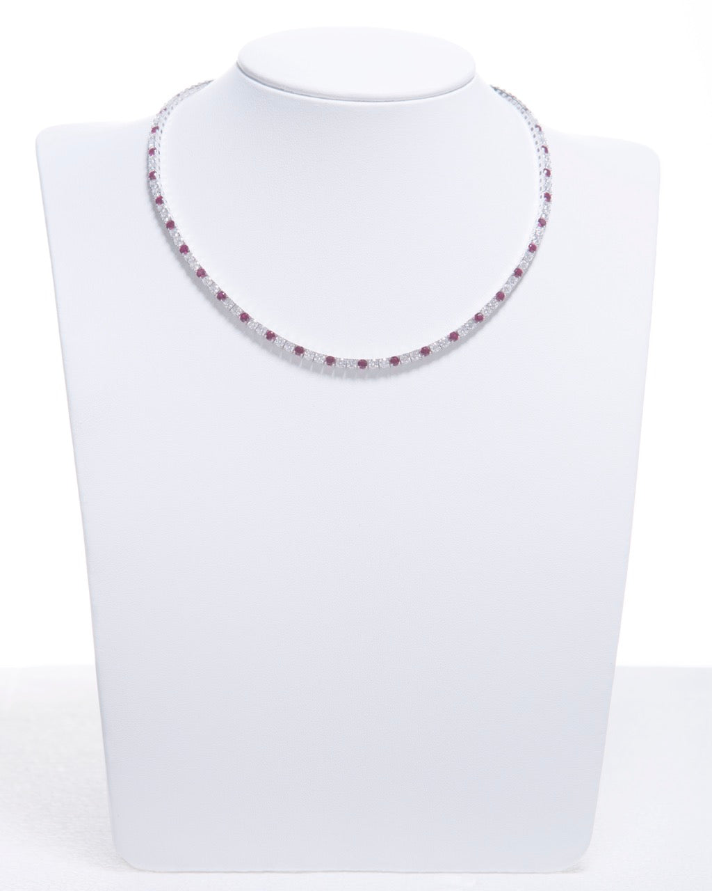 The Duet Tennis Necklace
