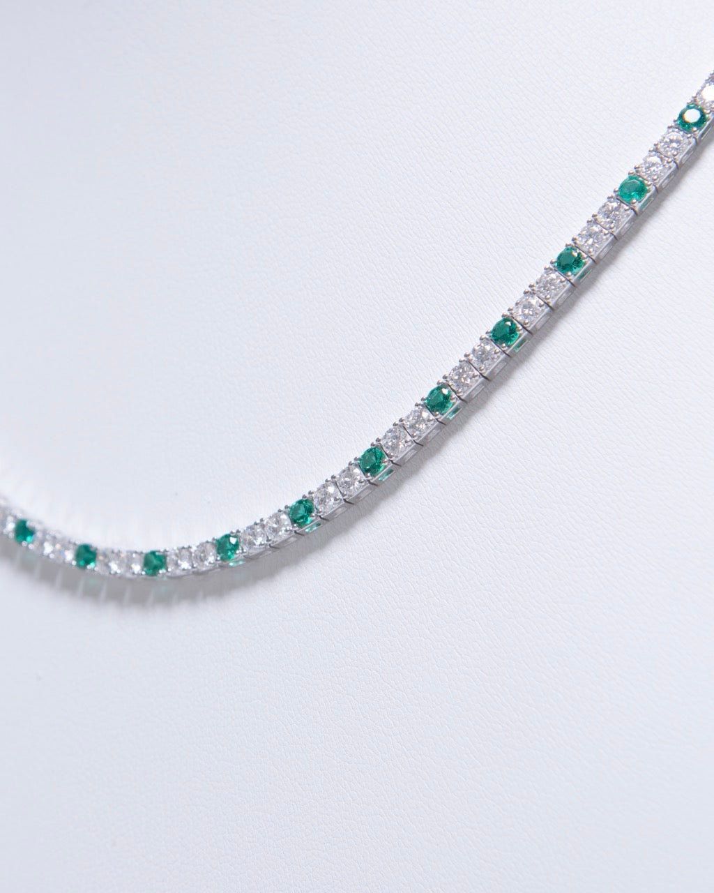 The Duet Tennis Necklace