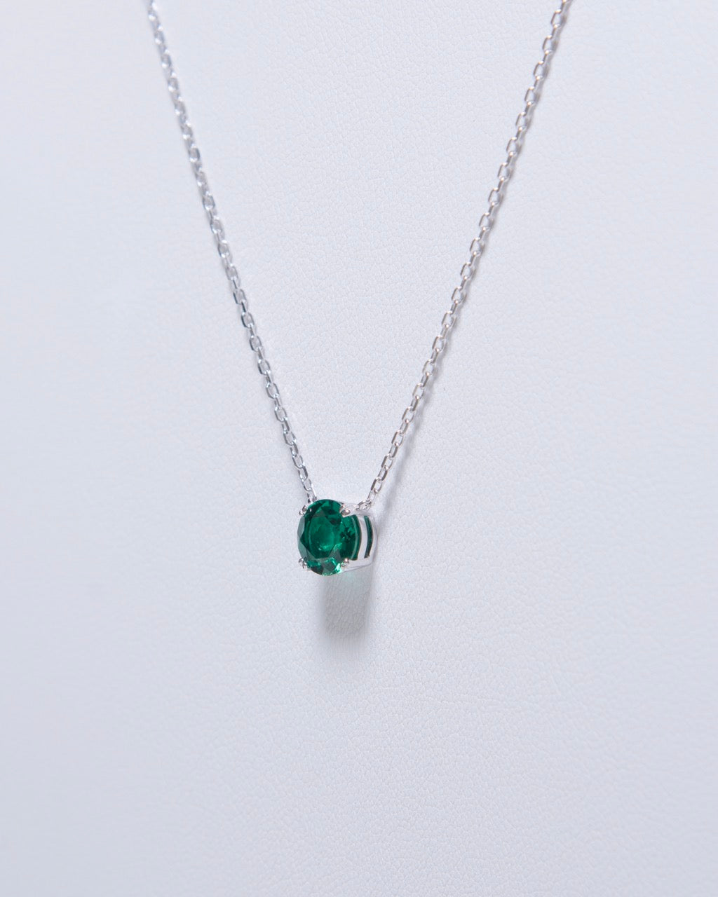 The Technicolor Solitaire Necklace