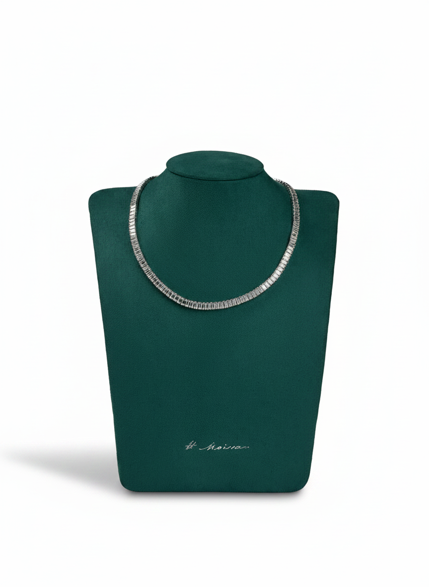 Baguette Tennis Necklace
