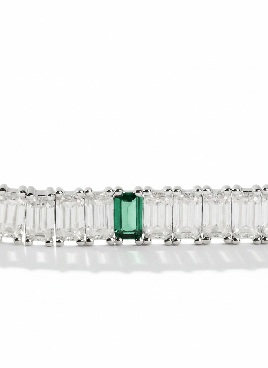 Baguette Tennis Bracelet