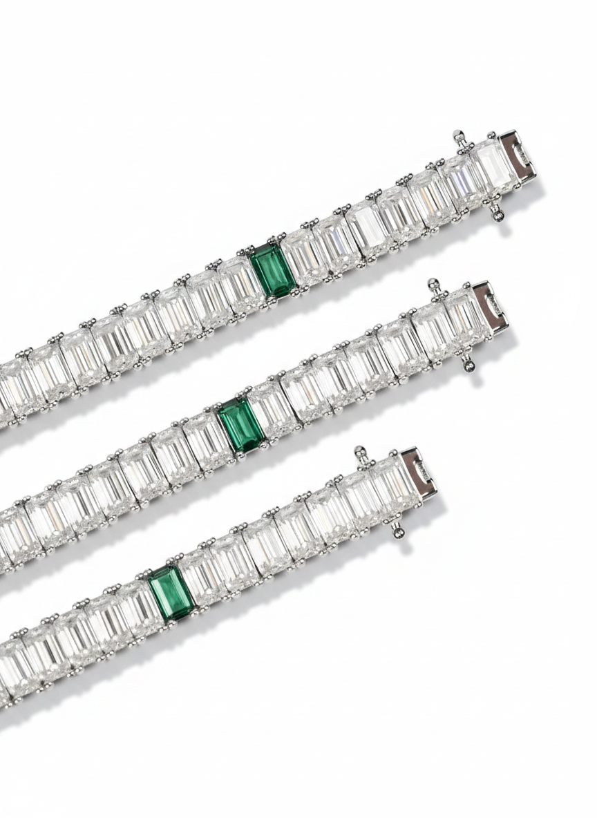 Baguette Tennis Bracelet