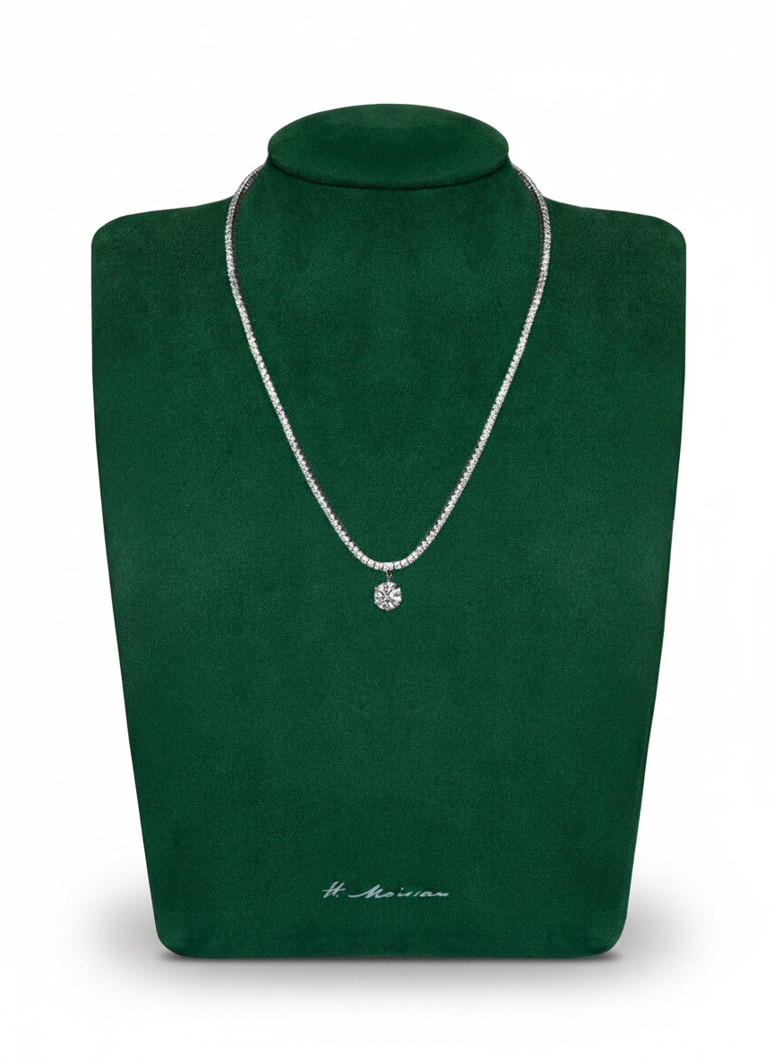 Solitaire Necklace