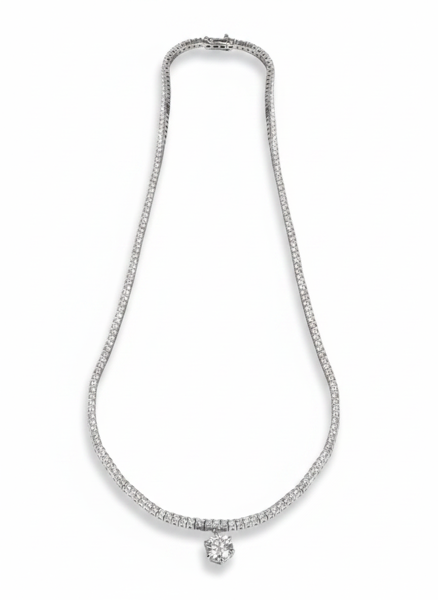 Solitaire Necklace